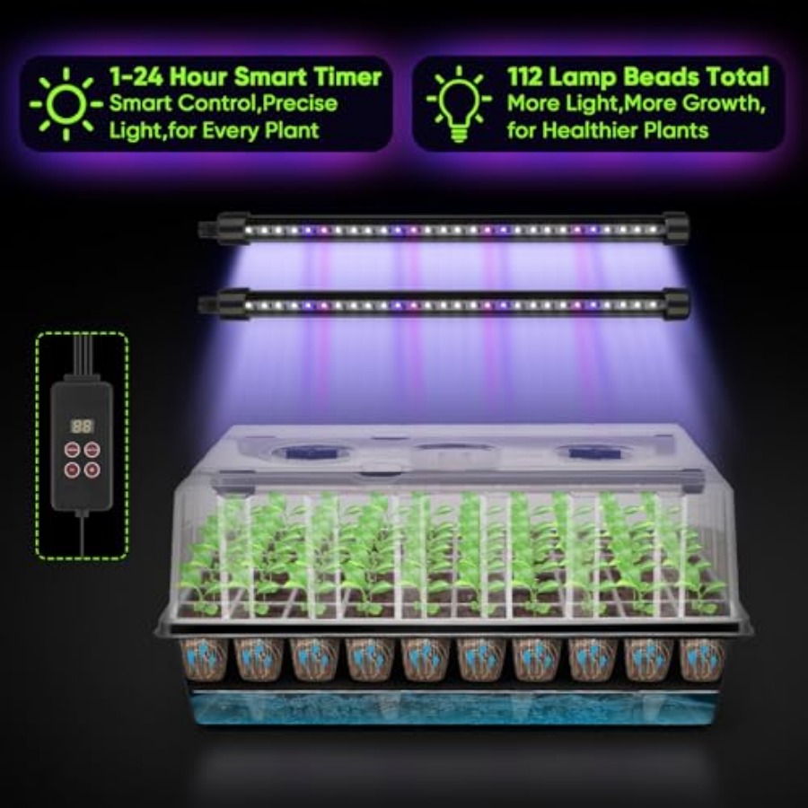 120-Zellen Selbstbewässernde A – Humidity Dome Kit Bewertung und Preis