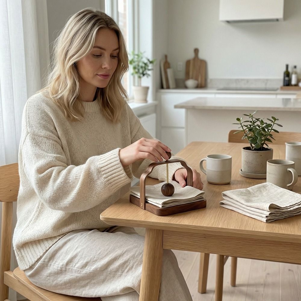 Serviettenständer Retro Walnus – Agar Tissue Culture Bewertung und Preis